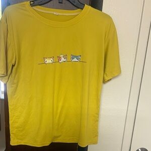 Yellow Graphic T-Shirt